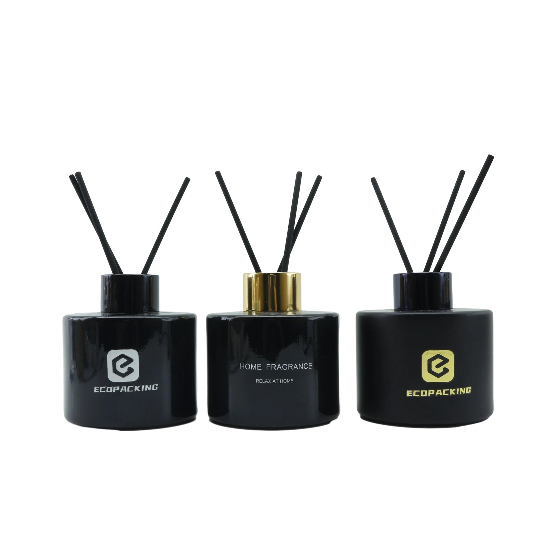 Good Quality 100ml Glass Reed Diffuser Bottle with Cork Sealing Screen Printed Flat Design for Perfume XXX8888 - 图片 4