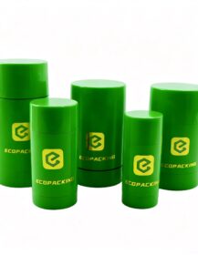 Custom 15g 30g 50g 75g Empty Deodorant Container Stick Plastic Deodorant Stick Container Packaging