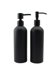 Shampoo Cosmetic Oil Hair Conditioner Metal Aluminum Pump Bottle for Lotion Dispenser 16oz 500ml 32oz 1000ml