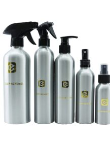 Aluminum Bottles Wholesale 15ml 30ml 50ml 100ml 150ml 200ml 250ml 300ml 350ml 500ml 1000ml Spray Bottle Aluminum
