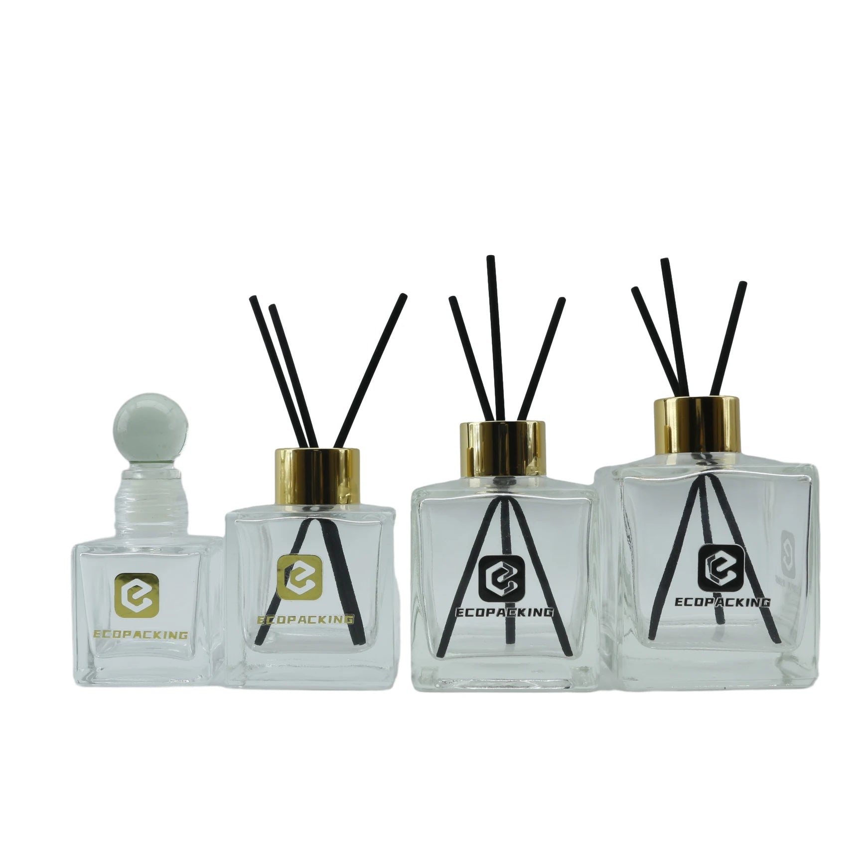 Luxury Flat Glass Diffuser Bottle 50ml-200ml Cork Sealed Carton Packed Aroma & Perfume Diffuser Model XXX8888 - 图片 4