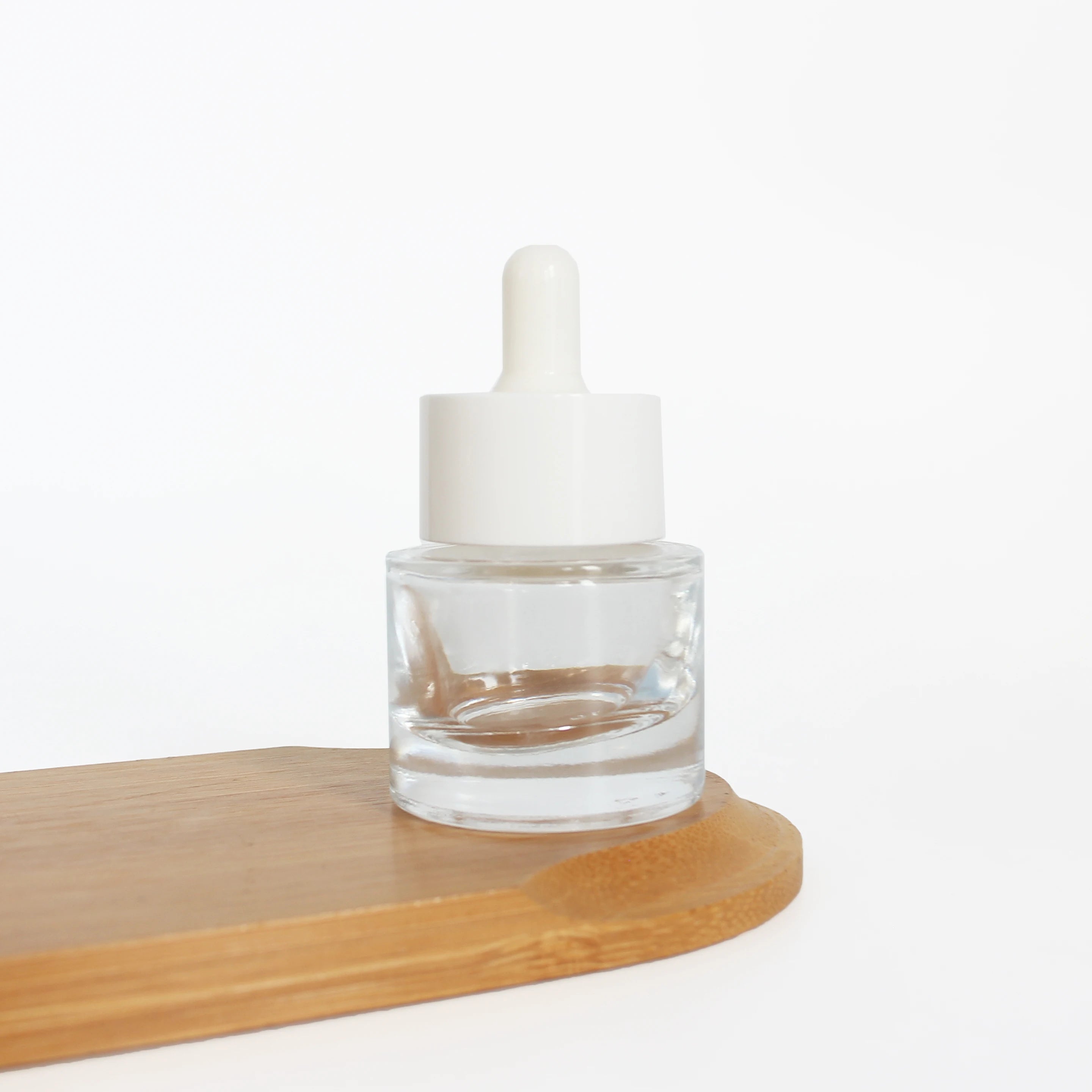 Empty Luxury Custom Cosmetic Glass Dropper Bottle for Essential Oil Hair Oil 15ml 30ml 50ml Thick Bottom - 图片 6