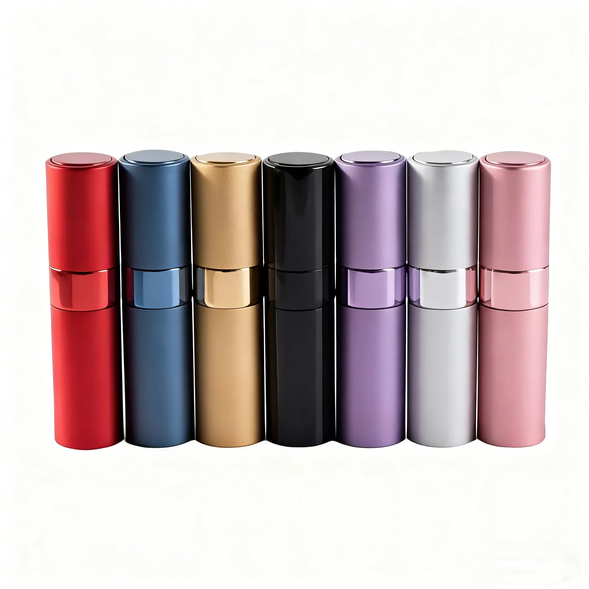 Mini Pocket Travel Perfume Atomizer 8ml 10ml Aluminum Twist Pump Sprayer Convenient Refillable Perfume Spray Bottle - 图片 2