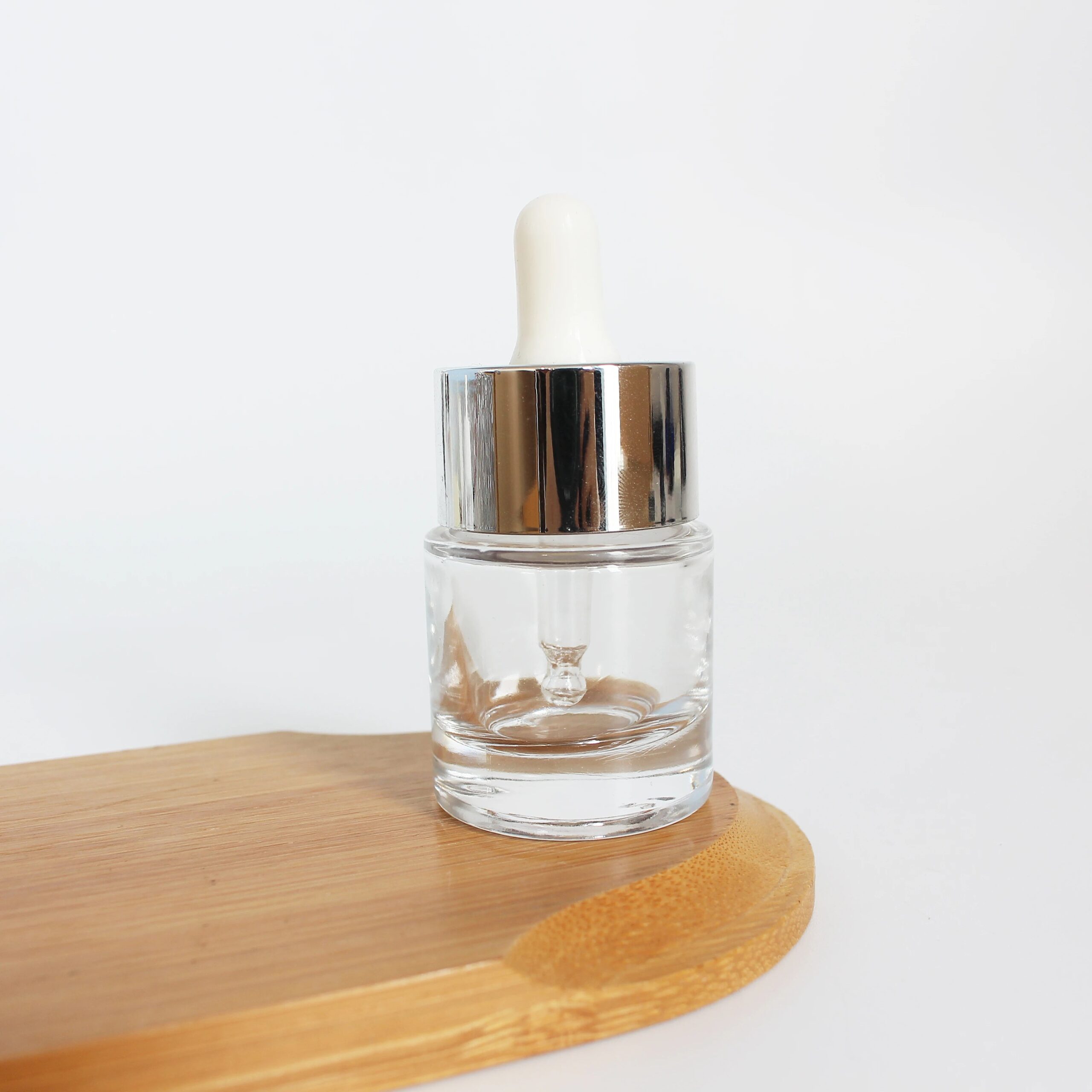 Empty Luxury Custom Cosmetic Glass Dropper Bottle for Essential Oil Hair Oil 15ml 30ml 50ml Thick Bottom - 图片 2