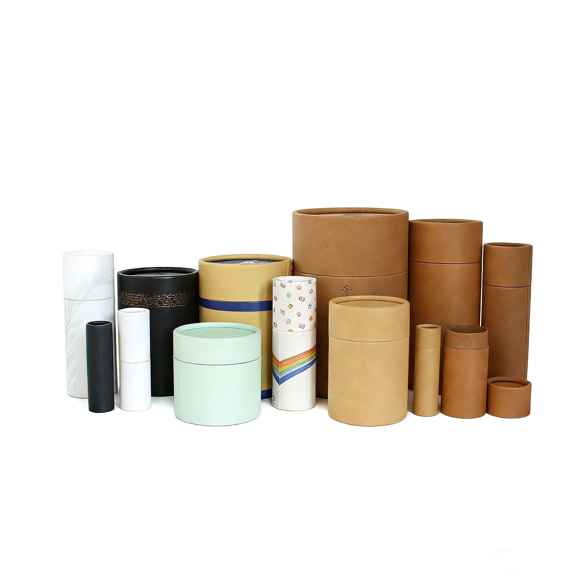 Custom Food Grade Lip Balm Kraft Paper Tube Packaging M888 - 图片 7