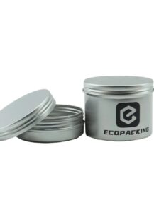 High Quality 5ml 15ml 30g 50g 60g 100g Empty Aluminum Tin for Lip Balm Candle Aluminum Jar