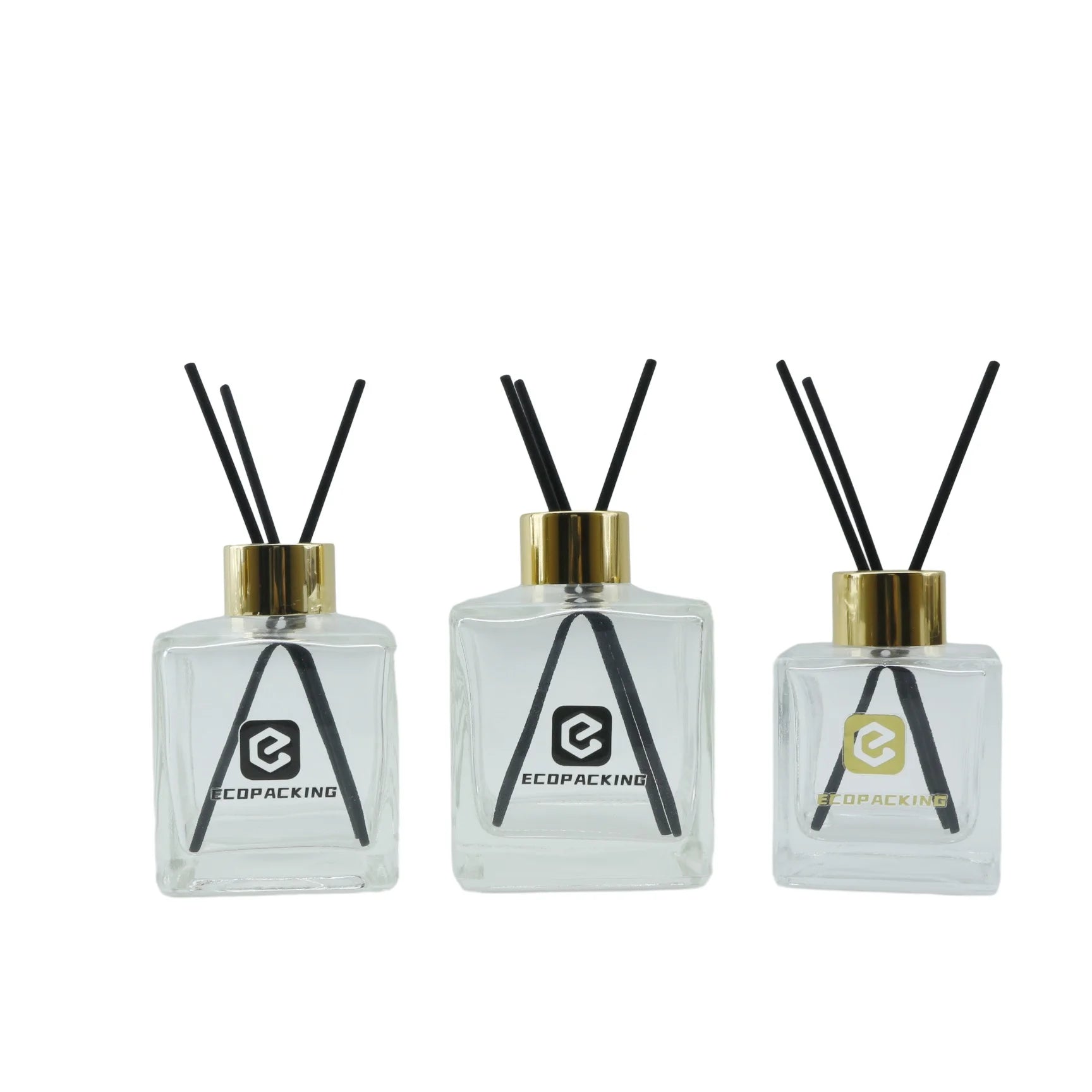 Empty Luxury Amber Frosted 4 Oz 50 Ml 100 Ml 200 Ml 250ml Reed Diffuser Glass Bottle for Aroma Diffuser - 图片 6