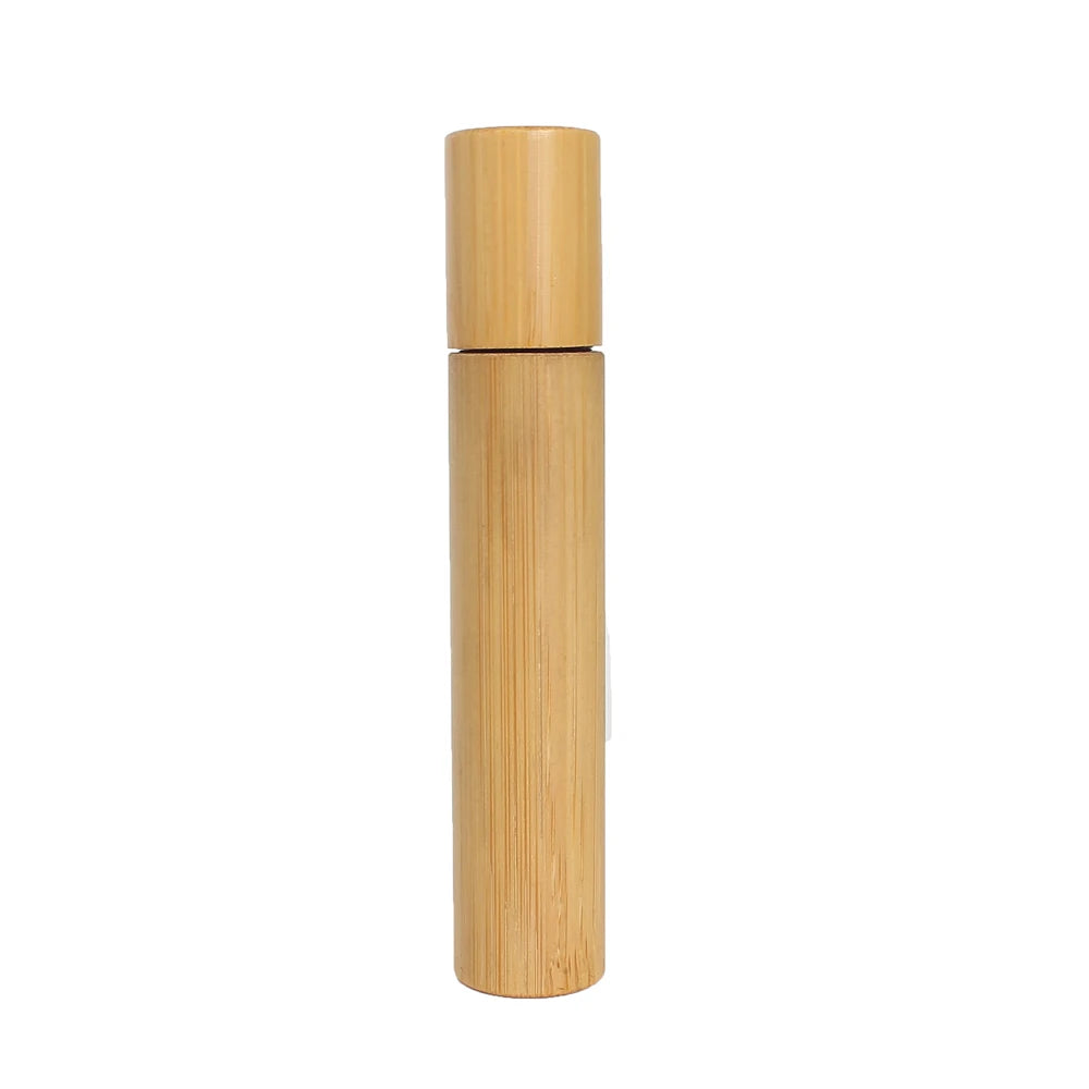 5ml 8ml 15ml Fashion Empty Bamboo Perfume Oil Bottle Roller Ball Roll on Glass Roller Bottle Packaging in Stock - 图片 4