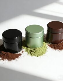 Custom 30g Matcha Tin Can for Travel-Sized Coffee Tea Powder Printing Metal Packaging Cans Tea Tin Can with Sealed Screw Cap