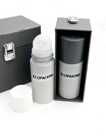 30ml 50ml Big Size Glass Roll on Bottle Body Cream Roller Bottle Perfume Oil Glass Bottle with Box