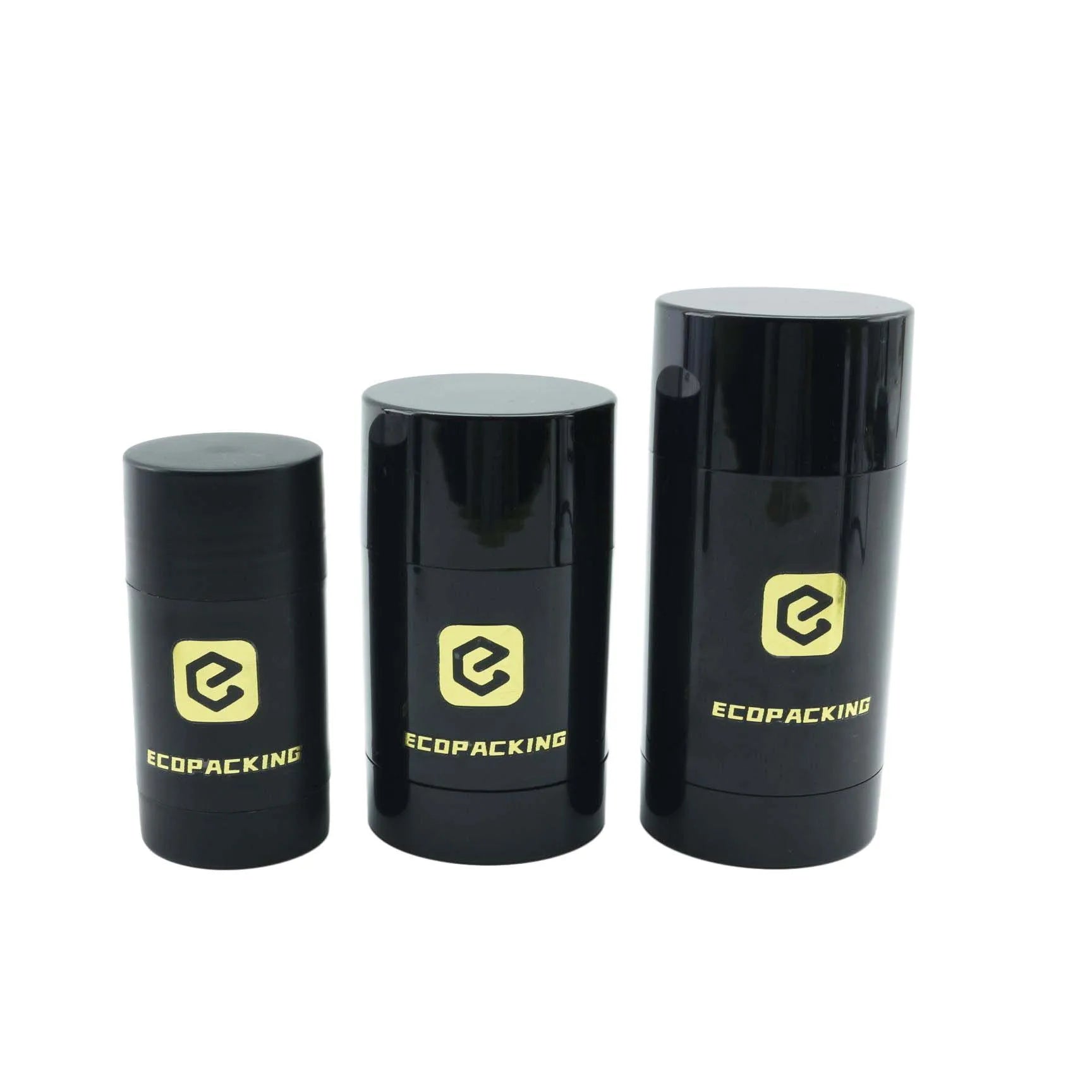 15g 40g 50g Oval Stick Packaging Gel Cream Biodegradable Refillable Deodorant Container - 图片 5