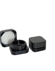 Wax Concentrate Oil Eye Cream Cosmetic Glass Jar with Childproof Lid Round square 3g 5g 7g 9g Wholesale