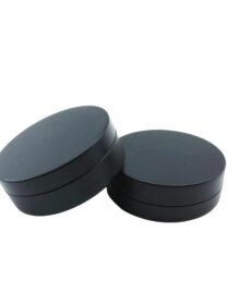 Matte Black Aluminum 100ml/100g Tin Jar Slip Cap for Cosmetic Perfume Hair Wax Hand Cream Pomade Candle Packaging OEM Empty"