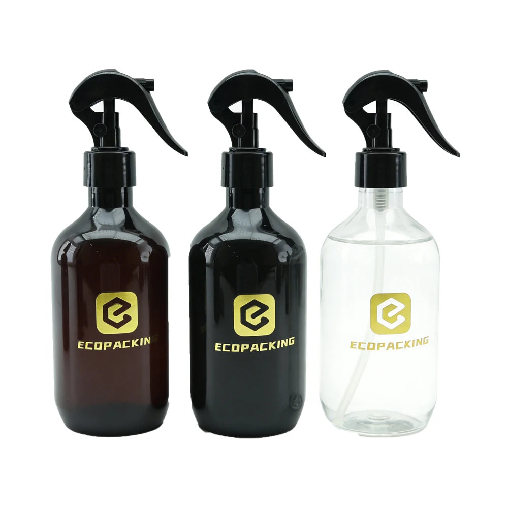 Wholesale Trigger Spray Bottle 500ml clear Plastics Bottles with Lids - 图片 6