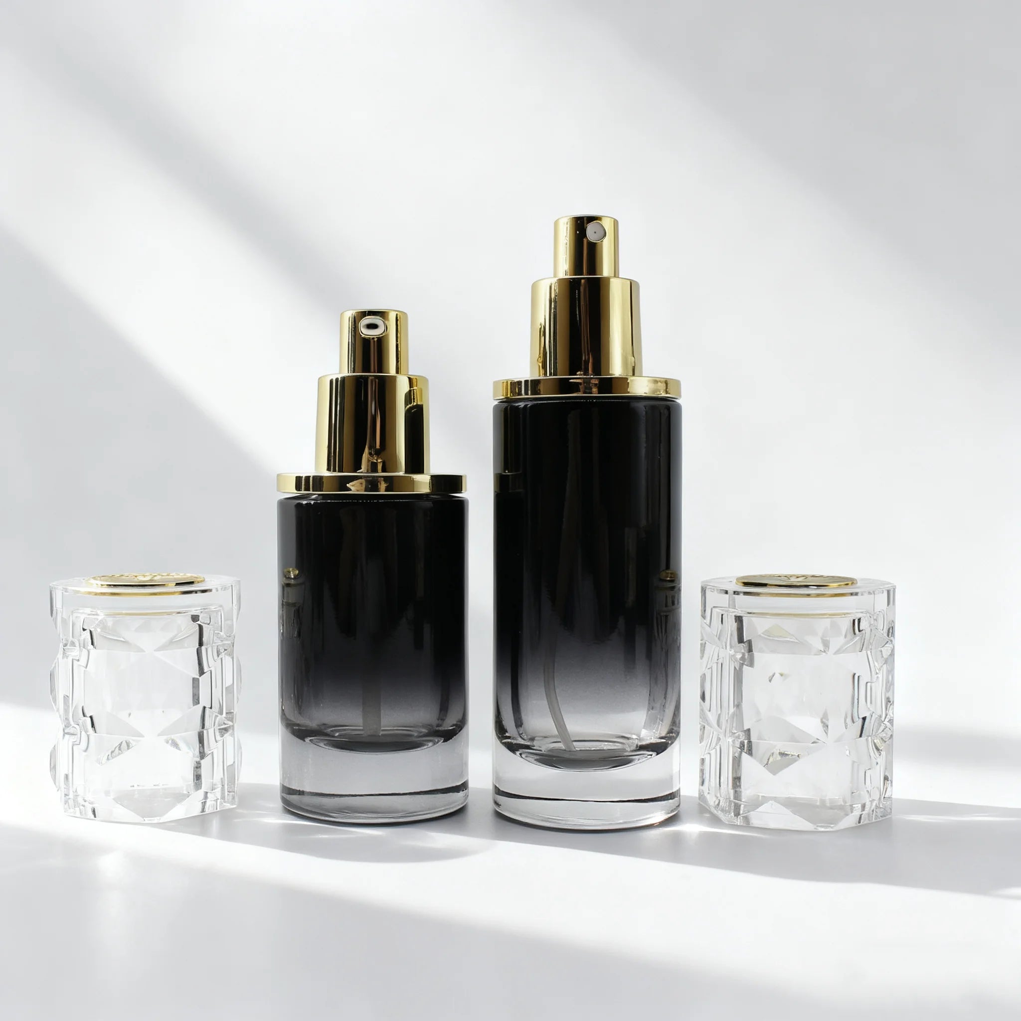 Wholesale New Products 30ml 50ml 100ml 120ml Thick Glass Custom Spray Bottles for Cosmetic Container - 图片 4