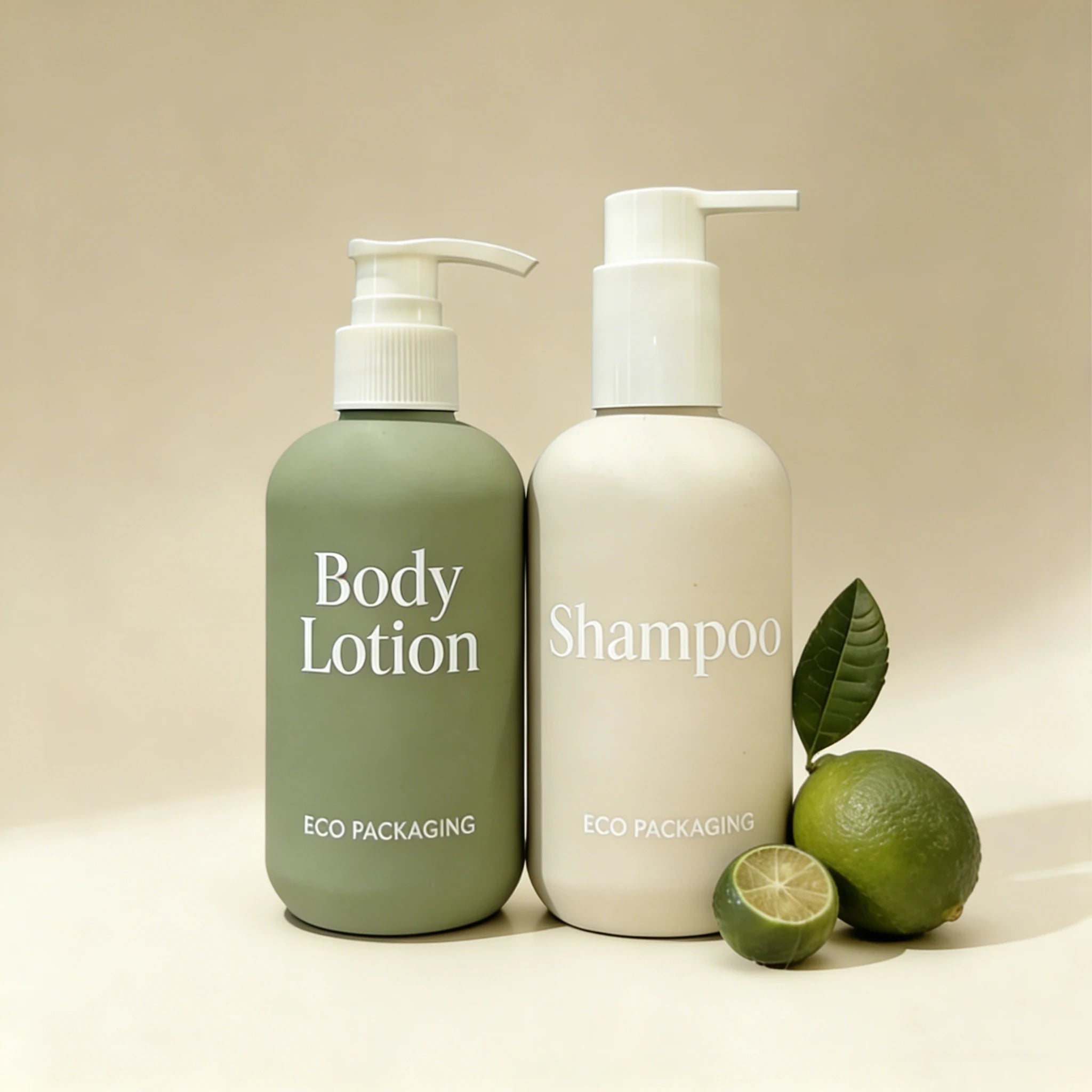 Wholesales Hotel Bathrooms Hair Care Plastic Shampoo Conditioner Bottle with Pump for Body Lotion - 图片 4
