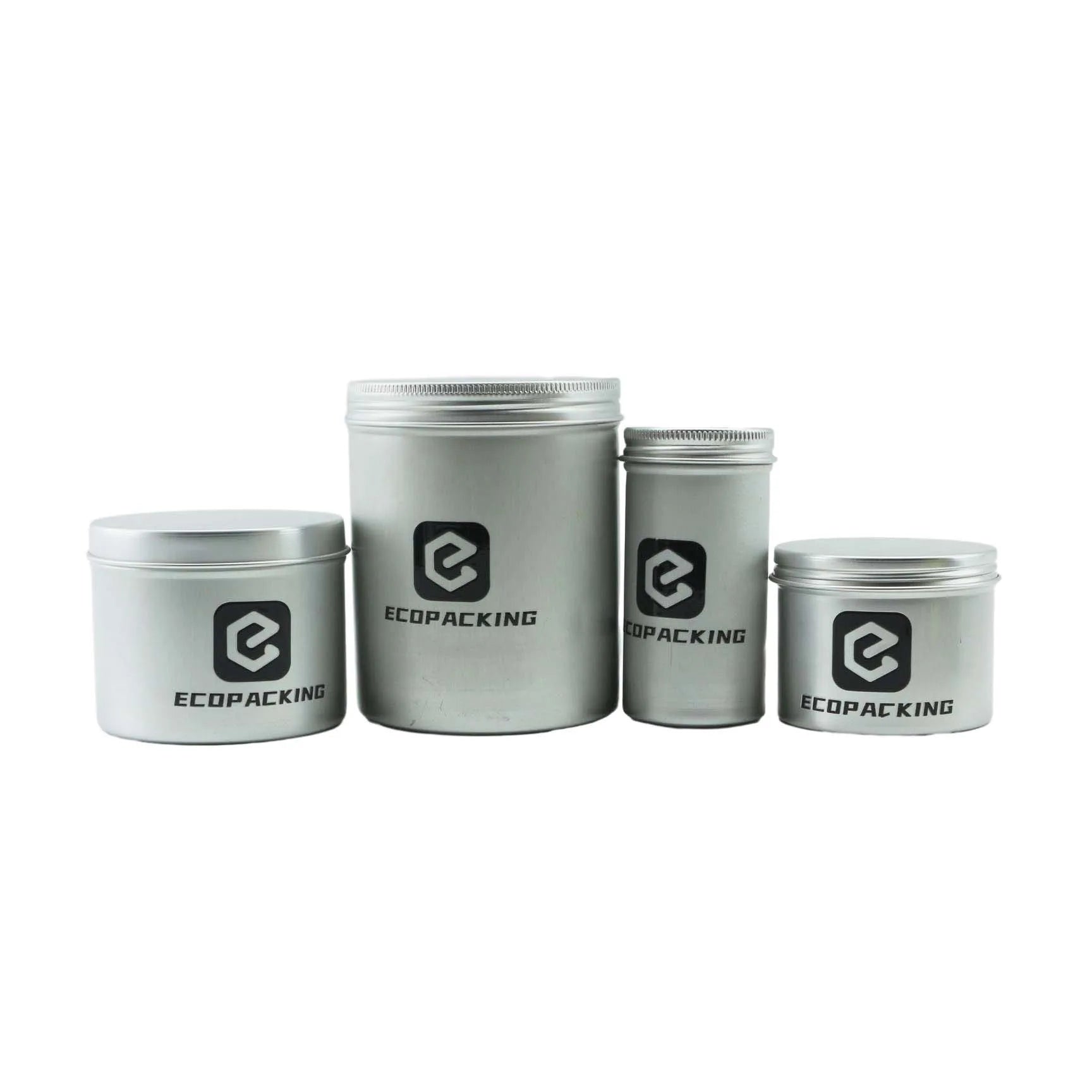 5g 10g 15g 25g 30g 50g 80g 100g 120g 150g 200g 250g 300g 500g Metal Aluminum Cosmetic Cream Candle Jar - 图片 2