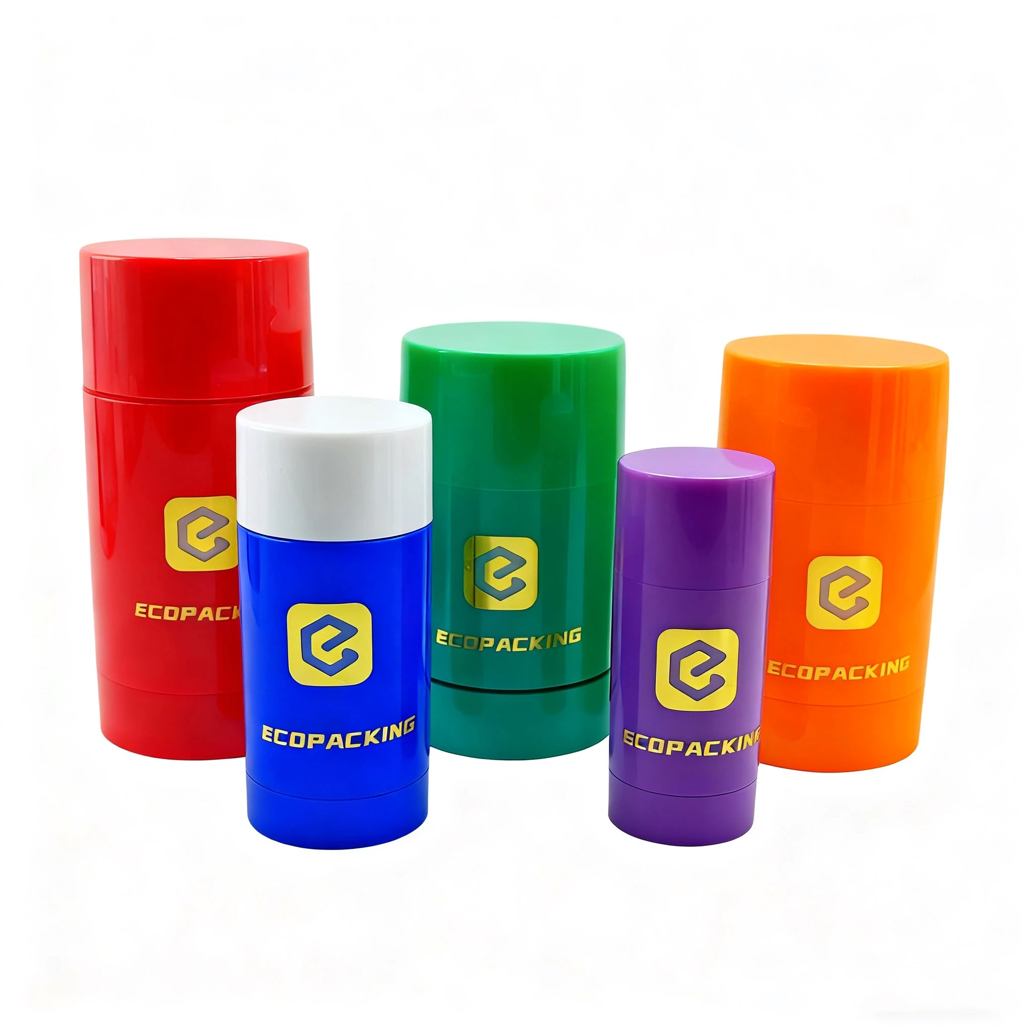 Custom Refillable Deodorant Bottles 15ml 30ml 50ml 75ml Push up Deodorant Stick PP Plastic Twist up Deodorant Container - 图片 6