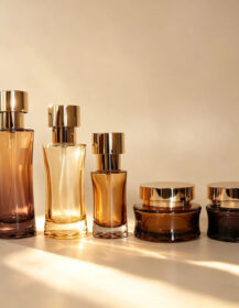 40ml 100ml 120ml 50g 100g Cosmetic Glass Packaging Lotion Bottle and Cream Jar Set for Skin Care