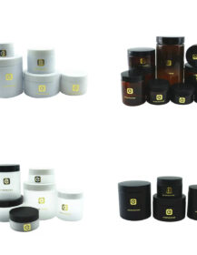 Wholesale 100ml 200ml 250ml Cosmetic Jar Plastic Cream Jar Cosmetic Packaging Cream Plastic Jar Body with Cap