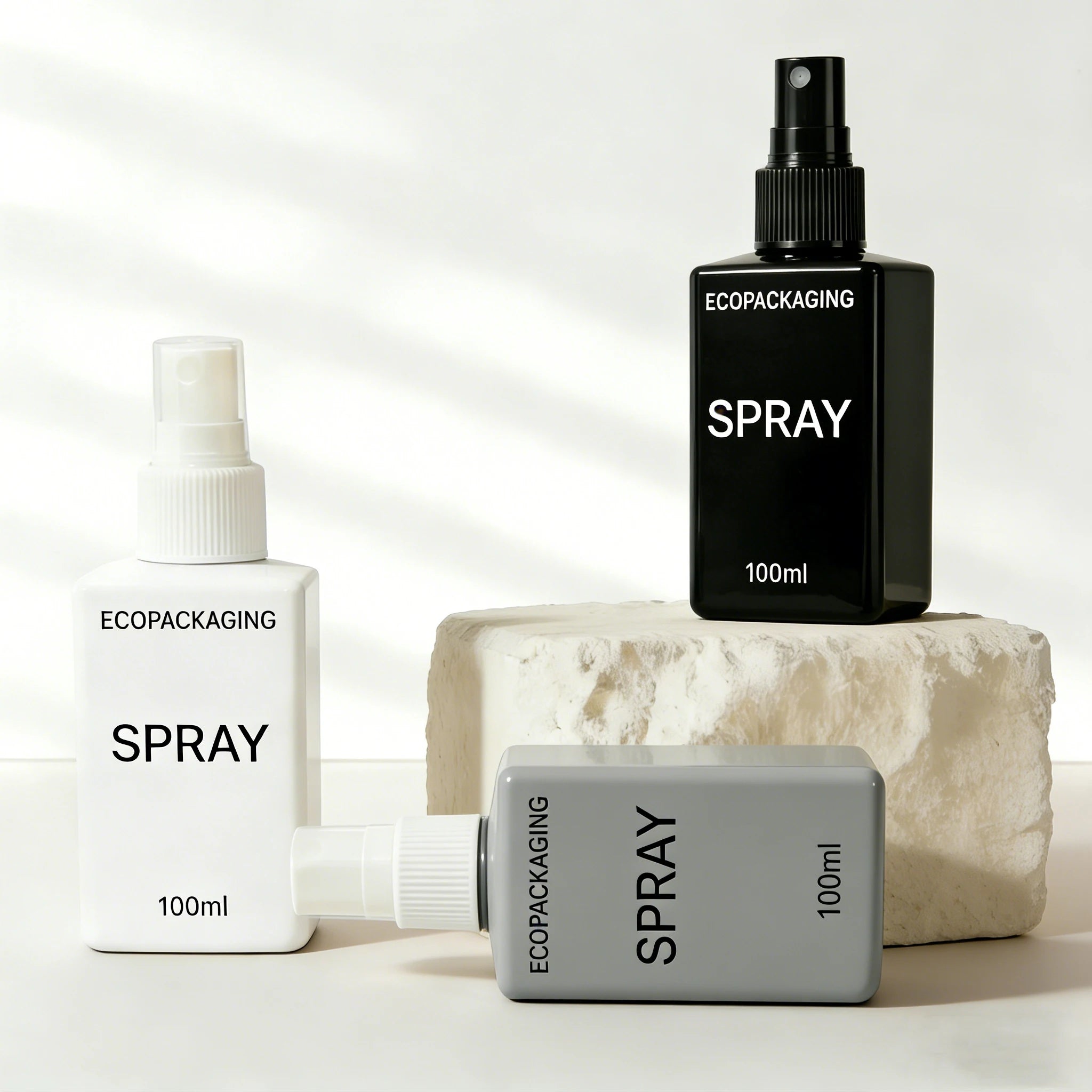 Empty Travel Pet Perfume Make up Spray Bottle Cosmetic Skincare Plastic Fine Mist Bottle Packaging