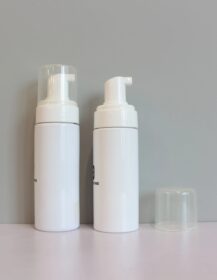 Foaming Liquid Soap Hand Wash PET Refillable Plastic Foam Pump Bottles 100ml 120ml 150ml 200ml
