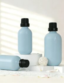 Eco-Friendly Thick Clear Glass Bottles 10ml 30ml 50ml Sustainable Empty Essential Oil Vials for Skincare Packaging