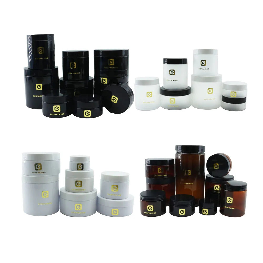 15g 20g 30g 50g 60g 80g 100g 120g 150g 200g 250g 300g 500g 1000g PET Plastic Jars with Lids M888