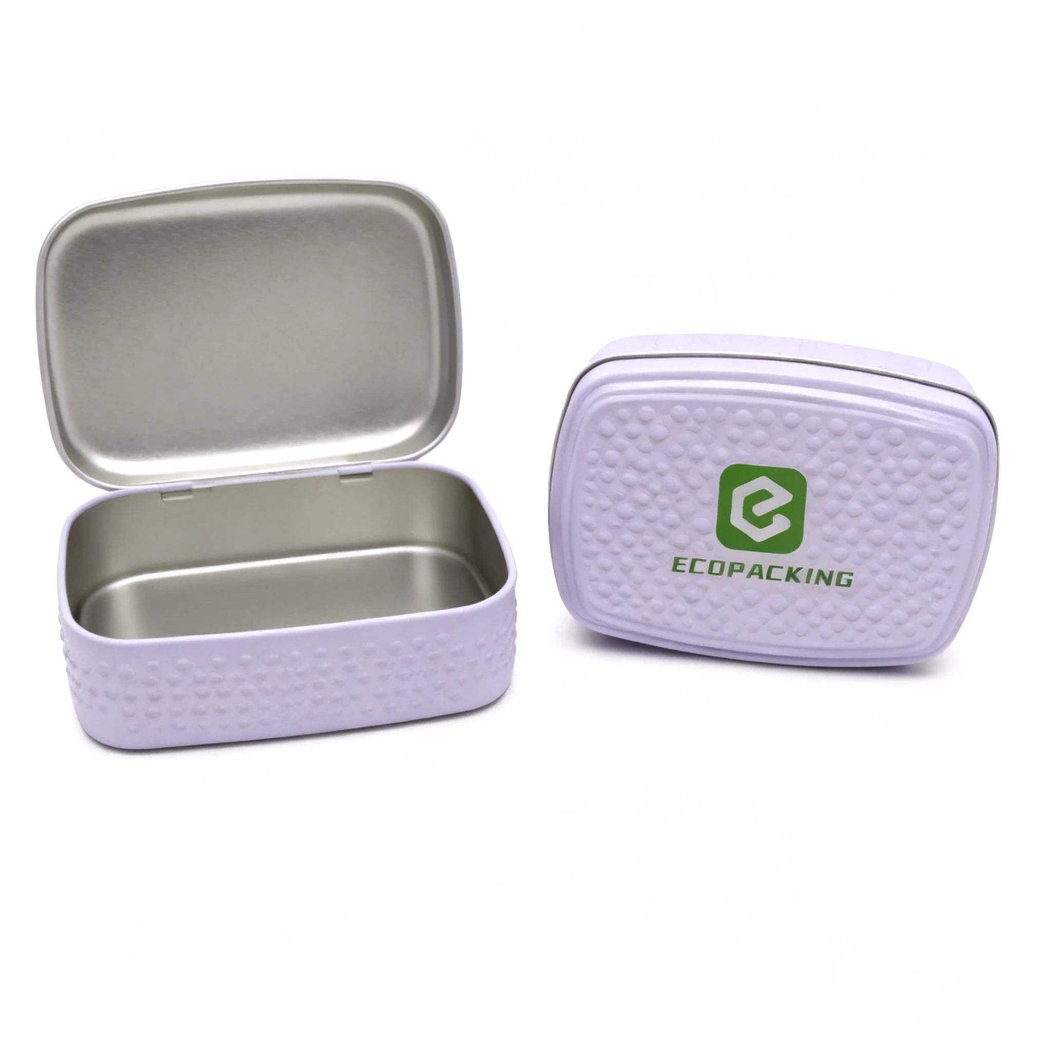 Wholesale Rectangular Aluminum Cans 60ml 80ml 100ml 150ml Square Food Safe Aluminum Jar Metal Sugar Cookies Gift Box - 图片 6