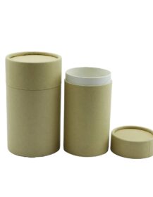 Biodegradable Custom Logo Empty Round Gift Tea Box Paper Tube Tea Paper Tube Container Cylinder Packaging