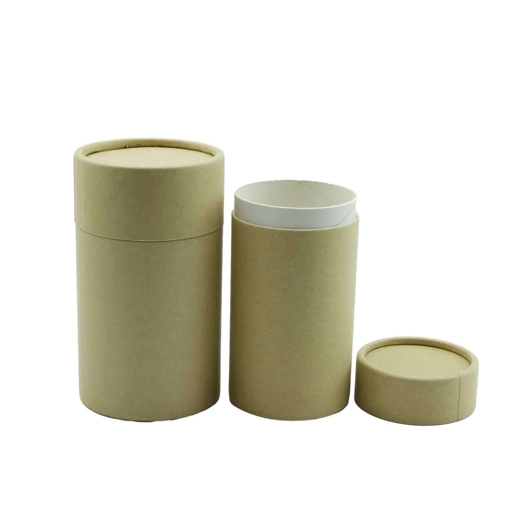 Biodegradable Custom Logo Empty Round Gift Tea Box Paper Tube Tea Paper Tube Container Cylinder Packaging
