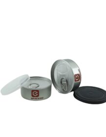 2024 Hot Sale  Tin 3.5gram  Self Seal Tuna Tin Cans with Lids Packaging Tin Cans