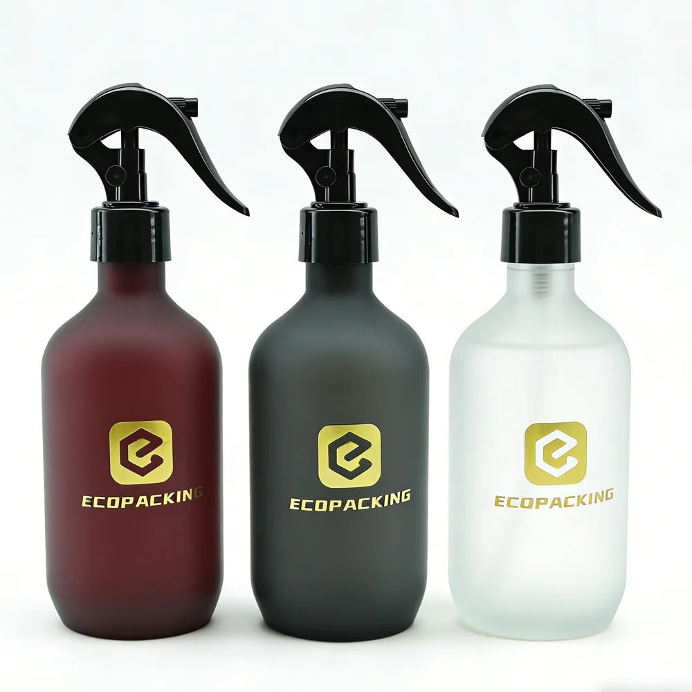 Wholesale Trigger Spray Bottle 500ml clear Plastics Bottles with Lids - 图片 4