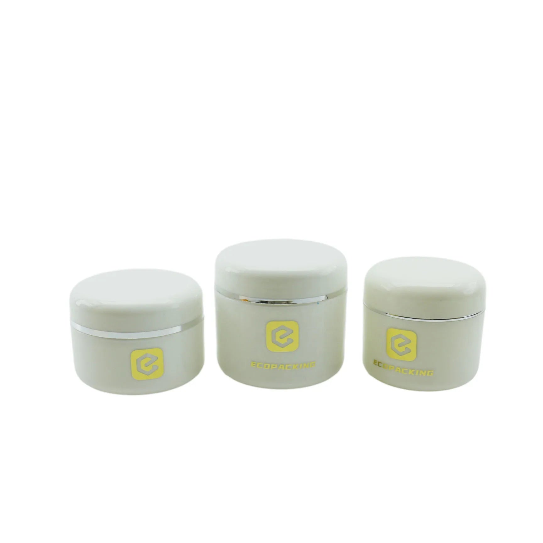 5ml 10ml 15ml 20ml 30ml 50ml 100ml 150ml 200ml 250ml 500ml PP Plastic Cosmetic Jars with Lids - 图片 2