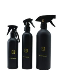 150ml 250ml 500ml Matte Black Aluminum Daily Care Bottle Cosmetic Aluminum Bottles
