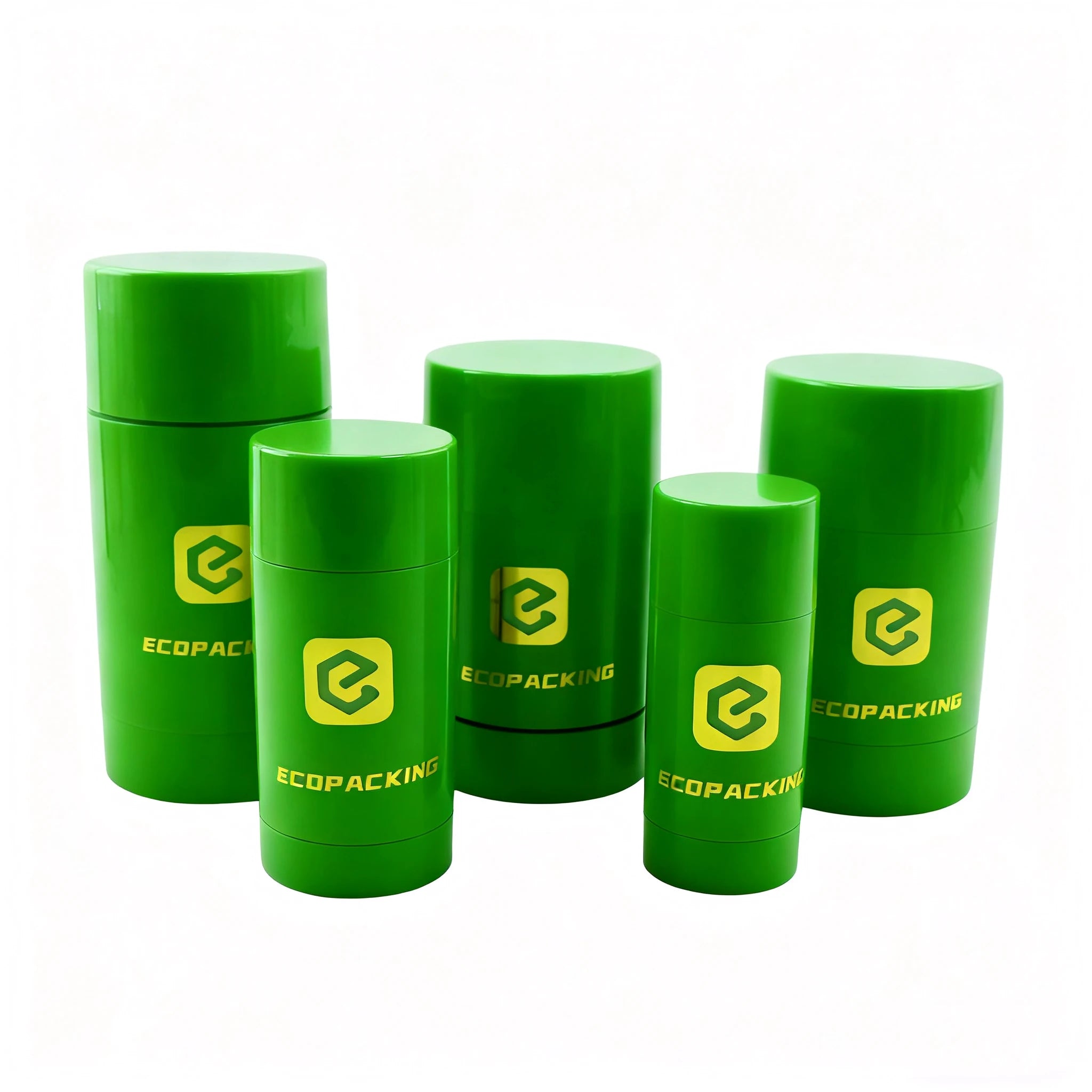 Custom Logo Printed PP AS Deodorant Packaging Stick Round Twist-up Roll on Deodorant Container Cosmetic Packaging - 图片 10