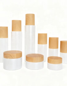 20ml 30ml 60ml 100ml 120ml 2 oz 4 oz White Spray Pump Glass Serum Perfume Bottle 20g 30g 50g White Cosmetic Glass Jar