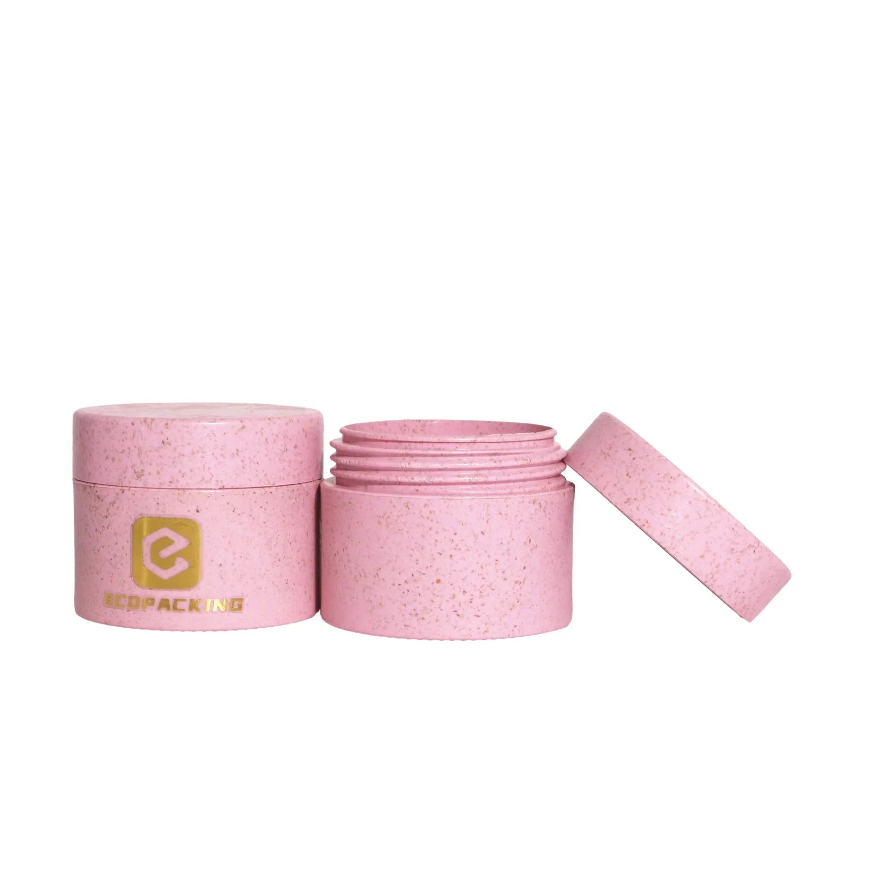15g 30g 50g 100g 250g Eco Friendly Biodegradable Jars Empty Wheat Straw Jar for Food - 图片 6