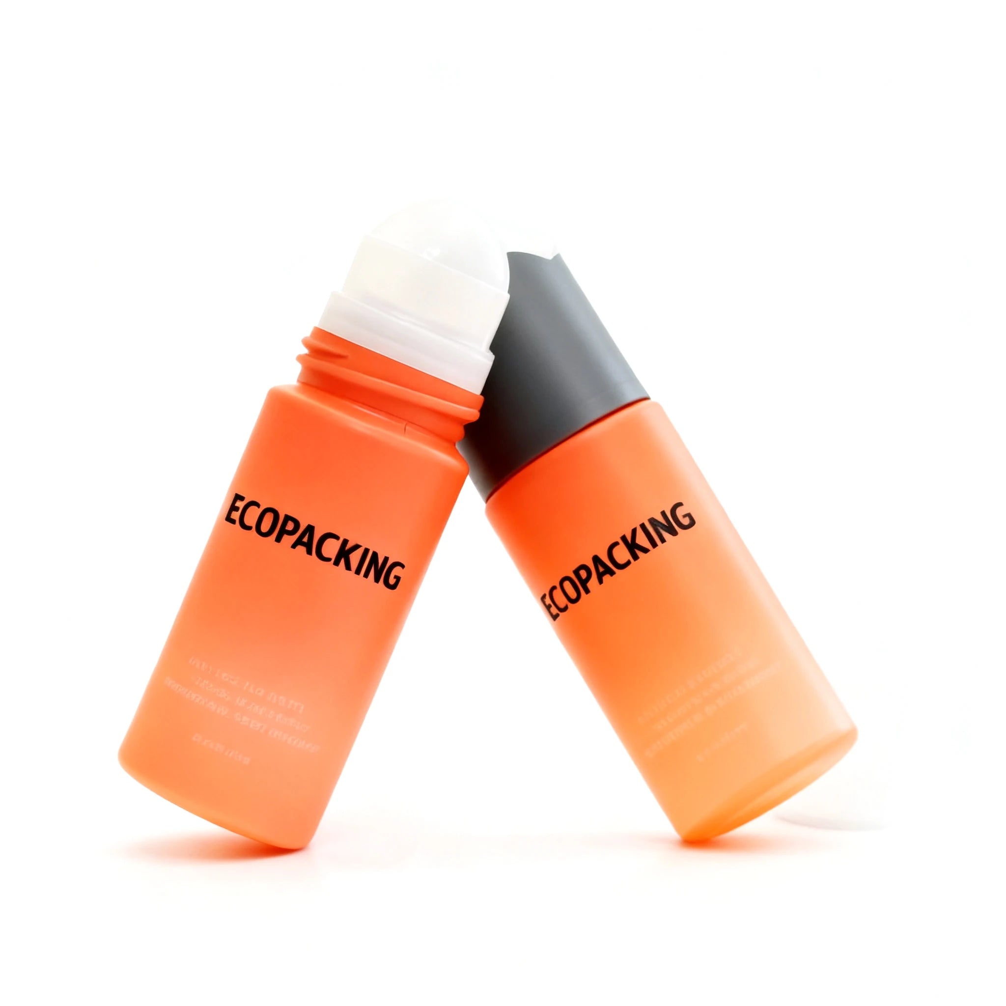 30ml 50ml Cylinder Roll on Deodorant Essential Oil Perfume Glass Roll on Roller Bottle Custom Gift Box Paper Tube - 图片 4