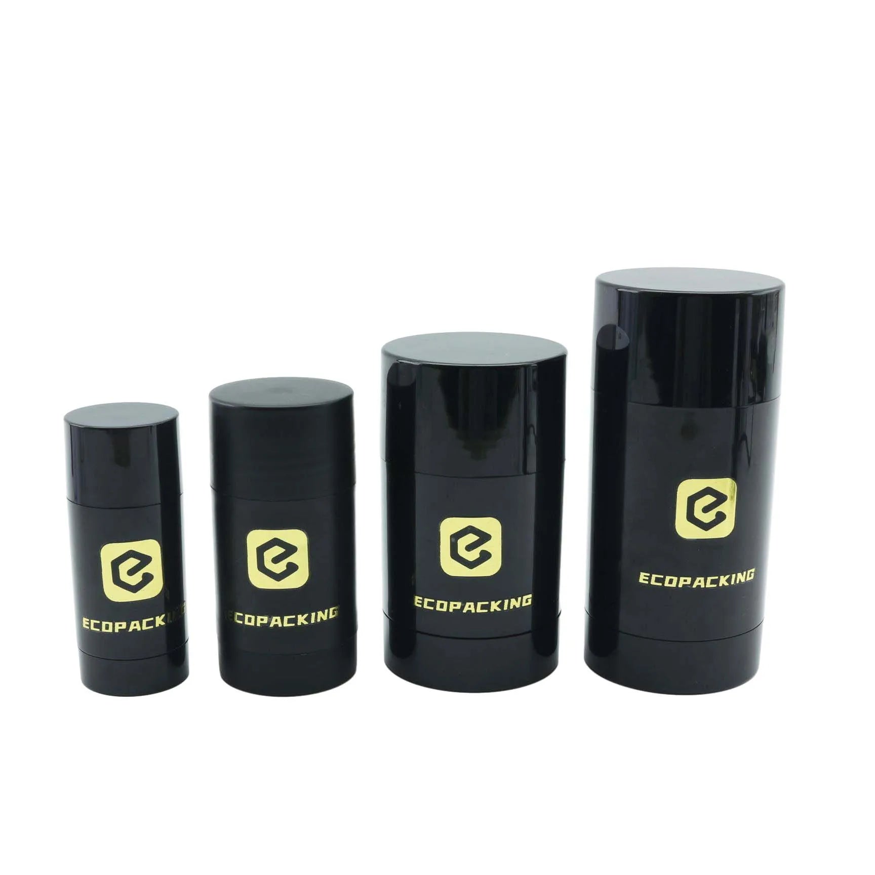 15g 30g 50g 75g Empty Container Antiperspirant Fragrant Solid Stick Balm Body Refill Black Deodorant Stick Tube