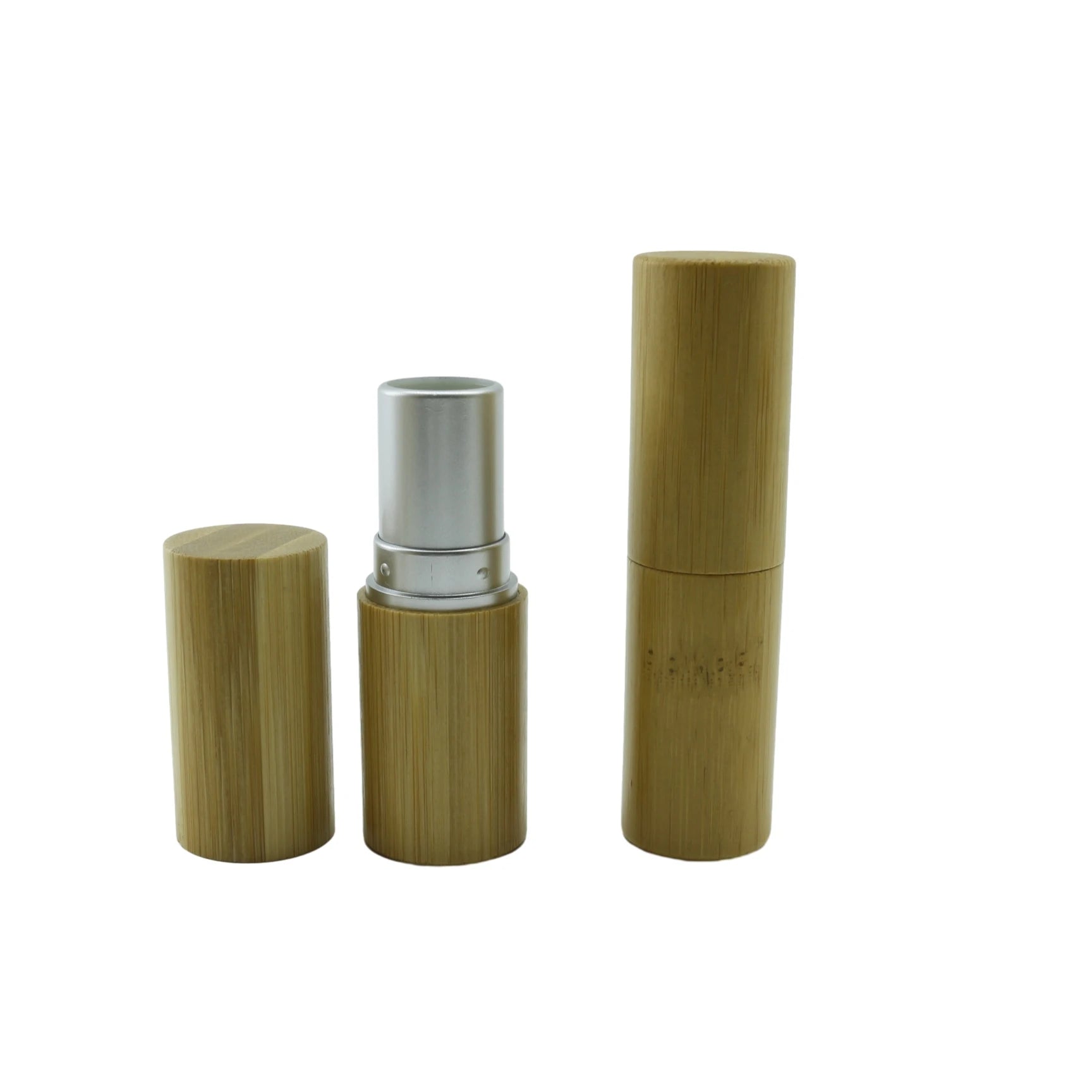 Empty Bamboo Cosmetic Lipstick Packaging High Quality Custom Lipstick Tube Packaging - 图片 3