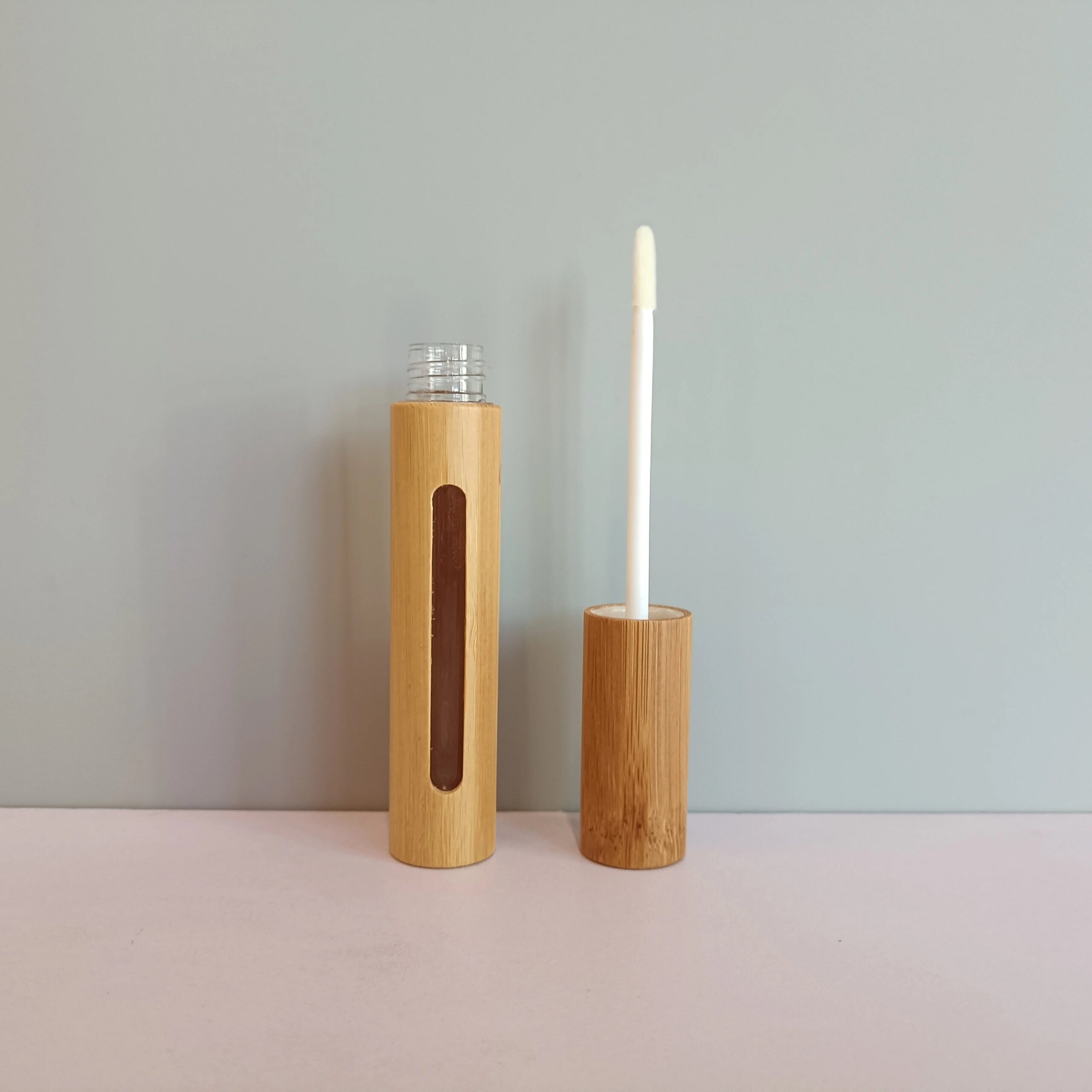 Custom Eco Friendly Cosmetic Container Bamboo Lipgloss Tube and Packaging Wholesale - 图片 7