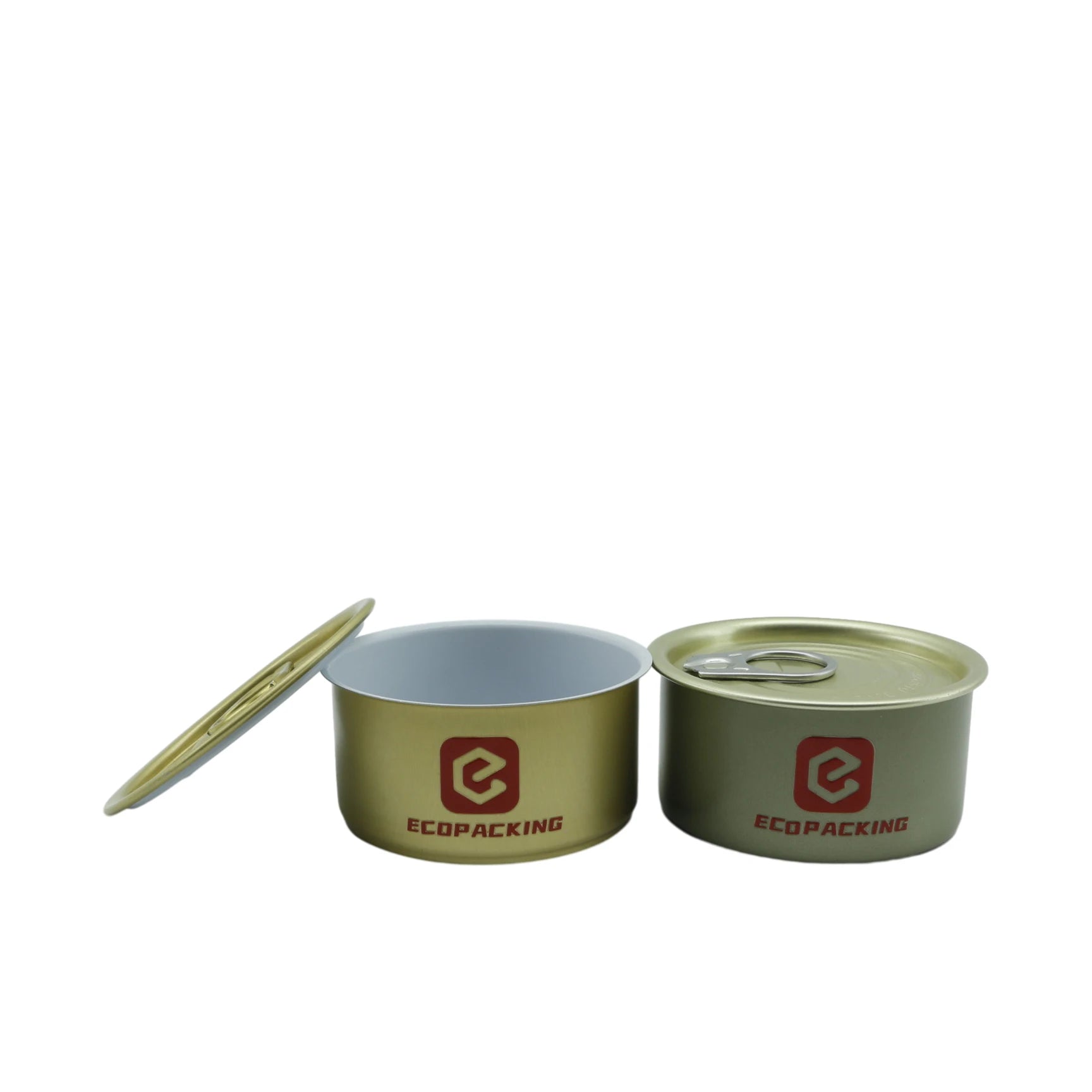 30g 50g 60g 100g 250g 100ml 100g in Stock Empty Caviar Tins Canned Tuna Metal Tin Can