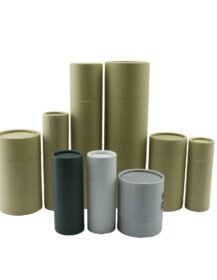Manufacturer Food Grade Biodegradable Round Cylinder Kraft Cardboard Custom Paper Tube Packaging AAA8888