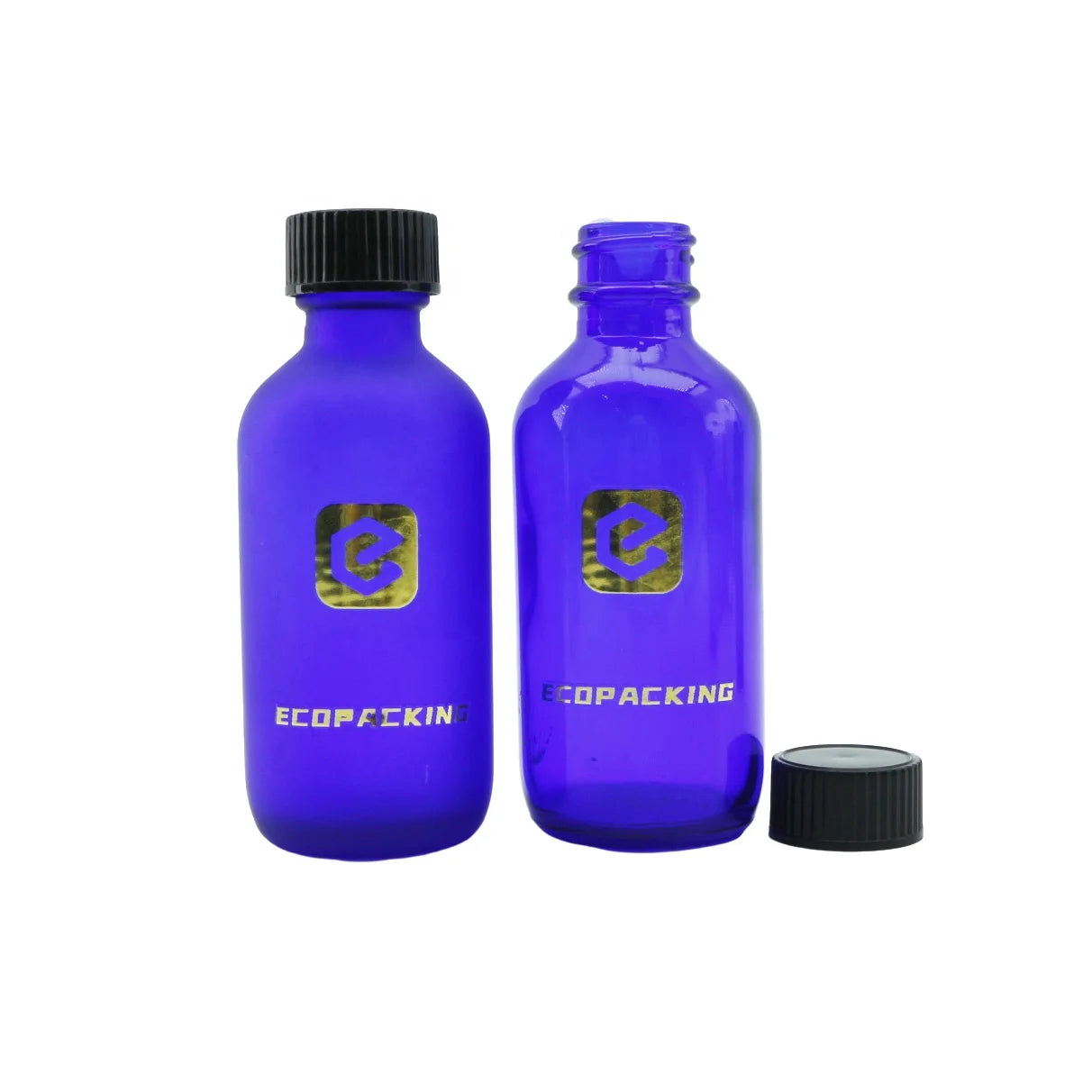 1oz 2oz 4oz 8oz 16oz Stock Amber Brown boston Round Glass Spray Dropper Pump Bottle for Cosmetic Oil Cleanser Shampoo - 图片 6