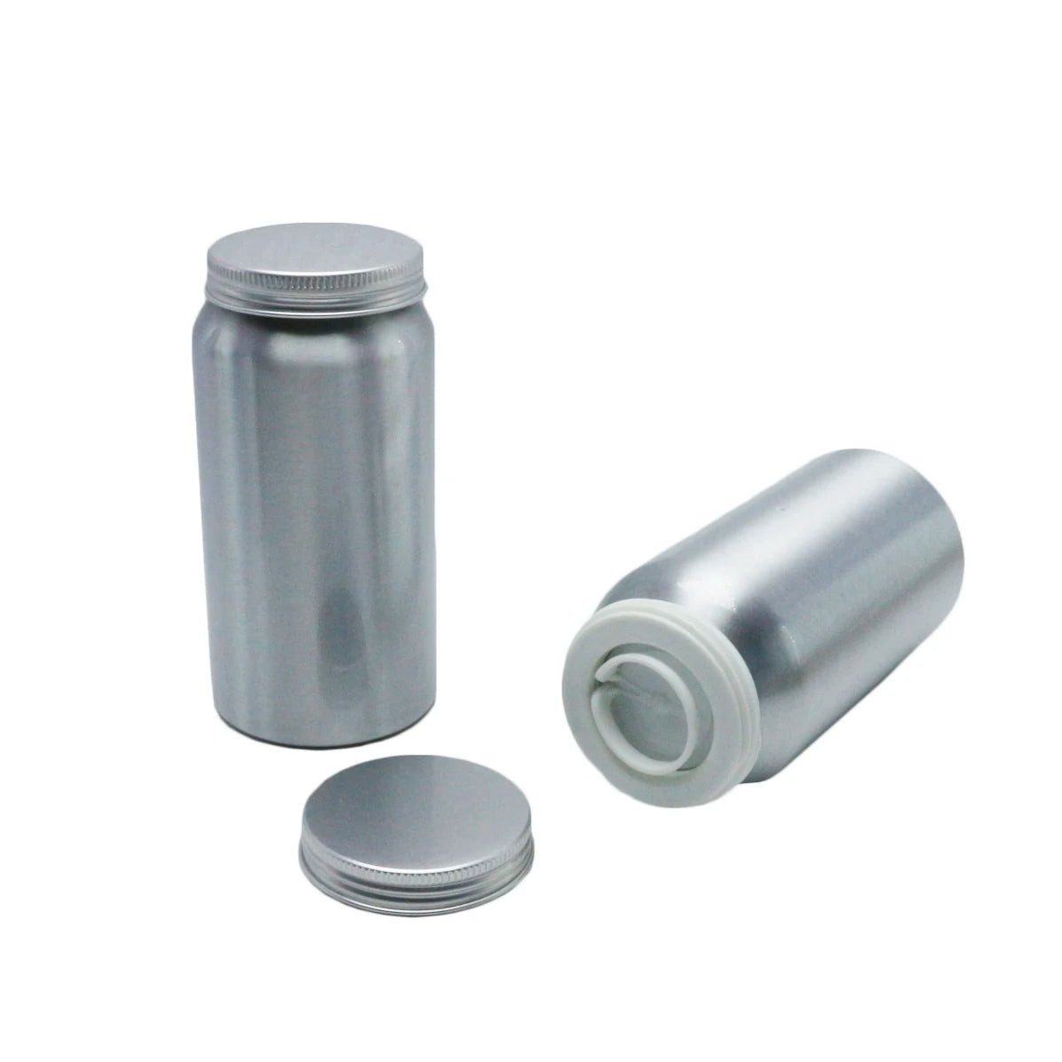 3oz 4oz 5oz 6oz Food Grade High Quality Metal Aluminum Bottle for Supplement Packaging Capsule Custom - 图片 3