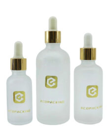 5ml 10ml 15ml 20ml 30ml 50ml 100ml Frosted Clear Essential Oil Glass Dropper Bottle