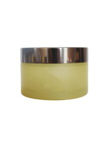 Cosmetic Cream Glass Jar with Lid 200ml 200g 6oz for Hair Wax Face Cream Body Butter Night Cream Wide Mouth
