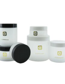Promotion Price Cosmetic Containers Jars 100ml 200ml 300ml Plastic Jar with Lid
