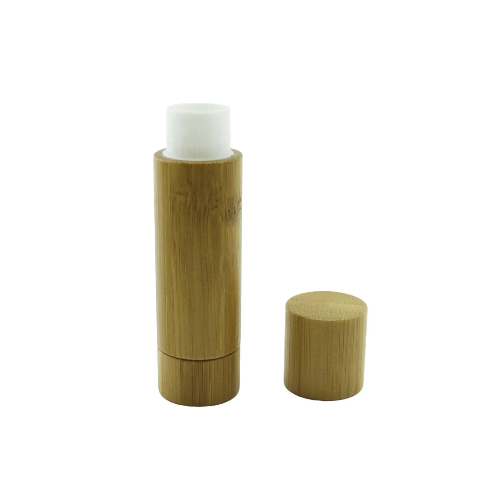 Wholesale Lipstick Tube Lip Gloss Container 5g 5ml Fancy Empty Bamboo Lipstick Packaging - 图片 2